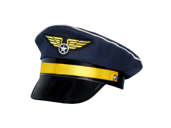 Pc. Casquette Capitaine de vol Roger (réglable)