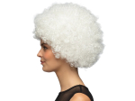 Perruque Afro Blanche