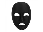 Pc. Masque visage Mime noir