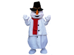 Mascotte Bonhomme de Neige