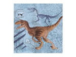 Set 20 Serviettes en papier T-Rex (33 x 33 cm)