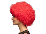 Perruque Afro Rouge