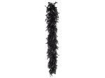 Feather boa Noir & Argent 50 g Glamour