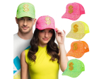 Casquette Dollar fluo réglable (Coloris au choix)