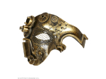 DEMI-MASQUE STEAMPUNK CUIVRE