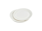 SET DE 20 ASSIETTES VITAMINE EN CARTON D18CM BLANC SANS FILM PLASTIQUE