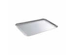 SET DE 3 PLATEAUX RECTANGLE 28*42CM ARGENT