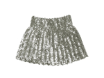 Minijupe Sequins argent