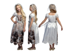 Pc. Costume enfant Zombie bride (7-9 ans)