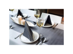 Chemin de table Gala Dark Grey