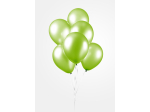 Ballon Vert Citron - Effet Perle