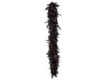 Feather boa Noir et Or 50 g Glamour