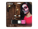 Kit de maquillage Neon skull (crème de maquillage applicateur + éponge)