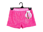 Short Sequins rose fluo