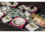 Assiette Viticole Multicolore