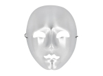 Pc. Masque visage Mime argent