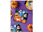 SACHET 12 SERVIETTES CITROUILLES 33X33 CMS