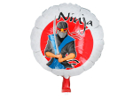 Ballon en aluminium 'Ninja' double face