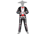 costume squelette méxicain M/L