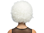 Perruque Afro Blanche