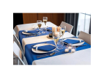 Chemin de table Gala Dark Blue