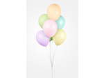 Ballon Mixe - Pastel