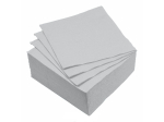 SET DE 40 SERVIETTES VITAMINE EN PAPIER 2 PLIS 38*38CM GRIS