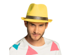 Pc. Chapeau Funky jaune