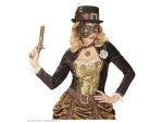 DEMI-MASQUE STEAMPUNK CUIVRE