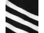 APOLLO CHAUSSETTES HAUTES RAYÉES NOIR/BLANC, 41/46