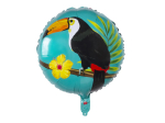 Ballon en aluminium Toucan Tropique