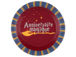 Assiette sorcier "Anniversaire Magique"