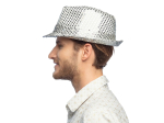 Pc. Chapeau Popstar sequins argent