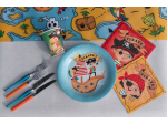 Assiette Pirate Multicolore Ø 22.5 cm Sachet de 10 pièces