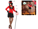 costume devil haut de forme XL