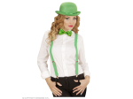 NOEUD PAPILLON ST PATRICK ajustable, en satin