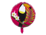 Ballon en aluminium Toucan Tropique