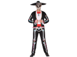 costume squelette méxicain M/L