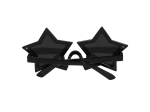 Pc. Lunettes party Rockstar noir