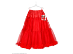 JUPE/JUPON EN TULLE ROUGE 65 cm