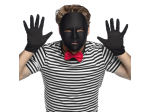 Pc. Masque visage Mime noir