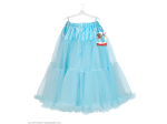 JUPE/JUPON EN TULLE BLEU AZUR 65 cm