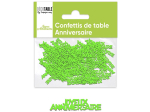 Confettis ANNIVERSAIRE papier - Eventail des couleurs : Vert<br/>