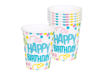 Set 6 Gobelets "Happy Birthday"