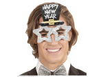 LUNETTES ARGENT HAPPY NEW YEAR