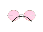 Pc. Lunettes party Hippie XL rose