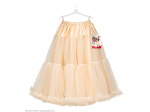 JUPE/JUPON EN TULLE CREME 65 cm