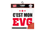 T SHIRT "C EST MON EVG"