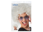 Perruque Afro Blanche