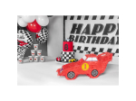 Drapeau polyester Racing 'Happy Birthday'